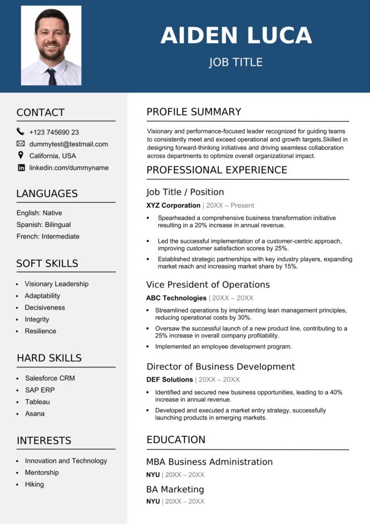 Career Pro Pack | 20+ Templates — template 16